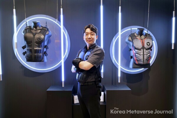 김정현 비햅틱스 기획팀 매니저 (사진=코리아메타버스저널)