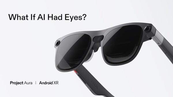 구글 스마트 안경 프로젝트 '아우라' (이미지=엑스리얼 X)