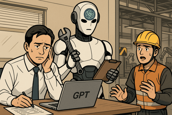 AI의 발달로 일자리 패러다임이 변화하고 있다.   이미지=챗GPT 생성 