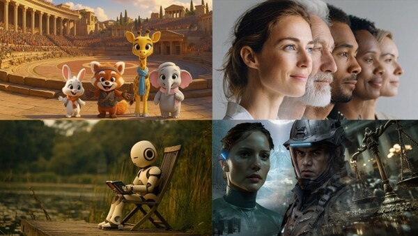 (왼쪽 위부터 시계방향) 토토와 친구들의 세계 탐험, 마인드 게임, 휴먼 AI, 법정에 서다, 이비스의 사람공부 