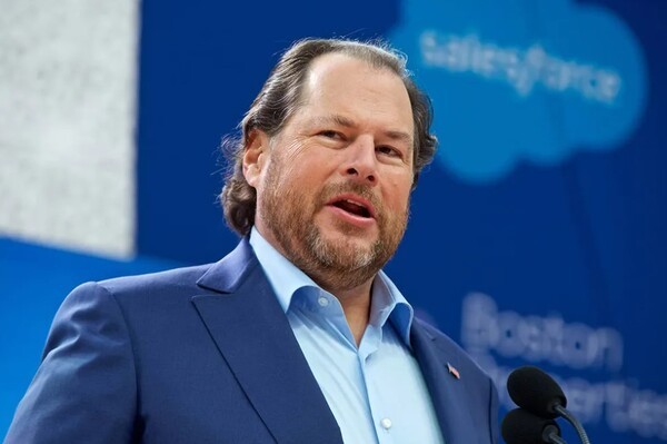 마크 베니오프 세일즈포스 최고경영자  사진=위키미디어커먼즈