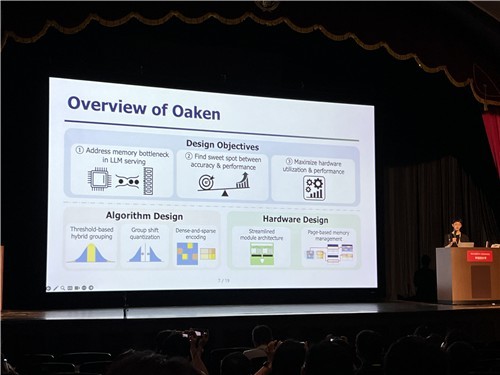 ISCA 학회에서 연구 성과 소개하는 KAIST 연구팀  사진=KAIST 제공