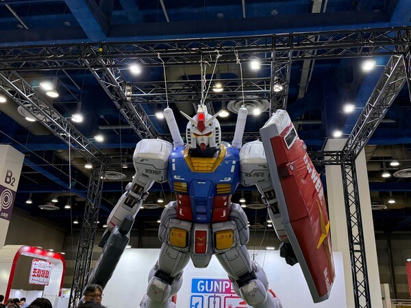 반다이남코코리아 특별존 건담 사진=조하연 기자