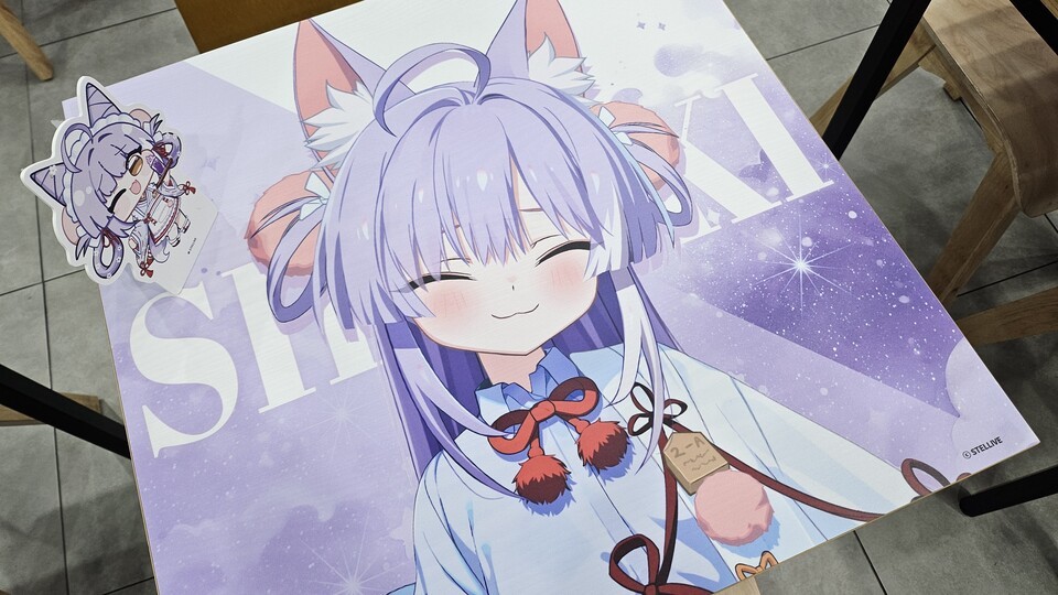 텐코 시부키의 웃는 모습이 유독 귀엽다