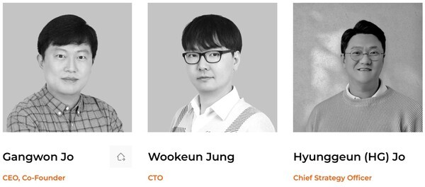 모레의 경영진. (왼쪽부터) 조광원 CEO, 정우근 CTO, 조형근 CSO.