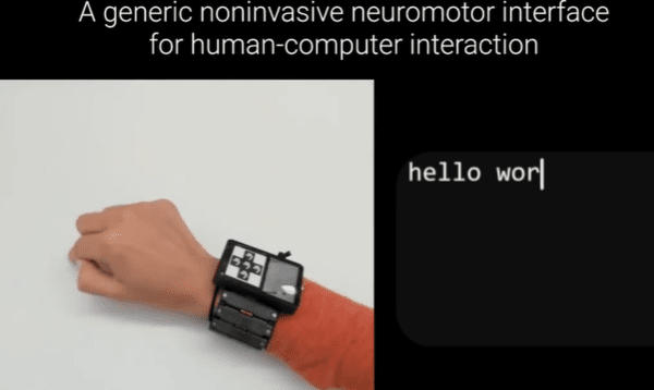 ﻿의도만으로도 타이핑이 가능해진다. 사진=메타
