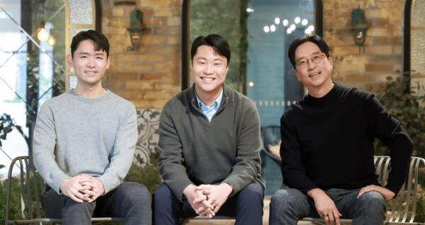 (왼쪽부터) 이승준 CTO, 이재성 CEO, 김윤 CSO