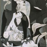 아이를 안고 울부짖는 여인