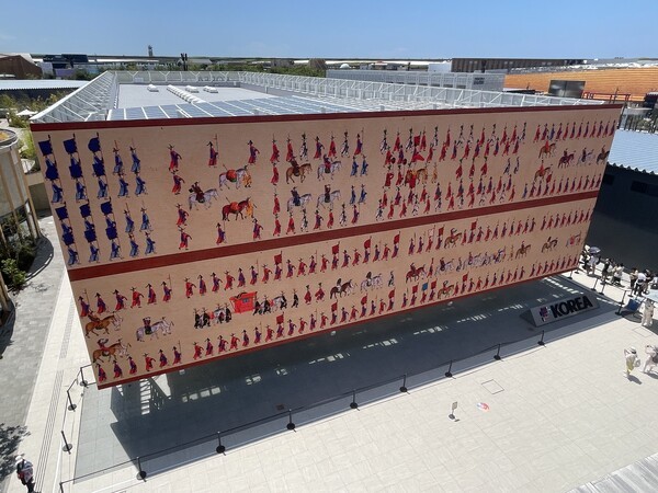 한국관 미디어아트 (사진=국가유산진흥원 제공)