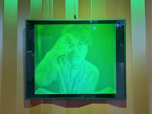 CALIVERSE 입체 디스플레이 사진=조하연 기자