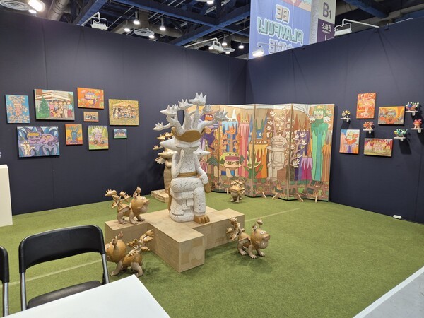 Kim Juyoung 부스 사진=정소희 기자