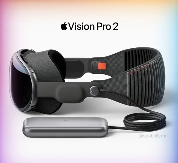 애플 비전 프로2(가칭)의 상상도  이미지=spatiallyme 인스타그램