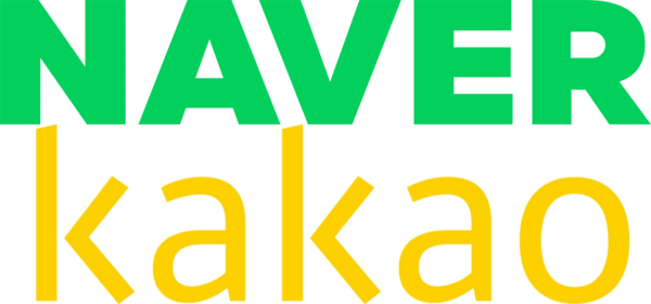 네이버와 카카오 로고 