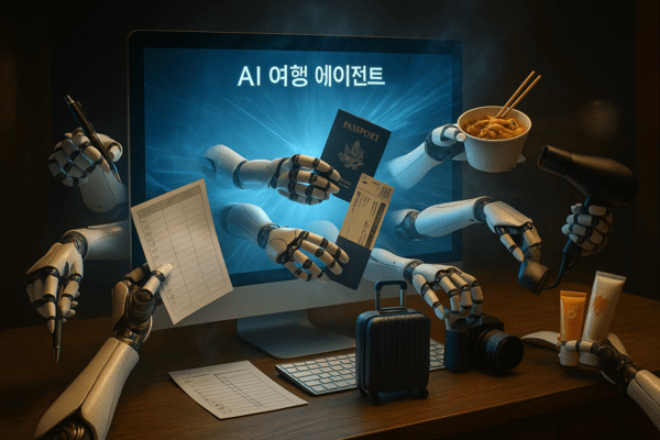 AI 에이전트는 실제로 실행까지 해주는 비서 같은 존재다. 이미지=GPT-5 생성