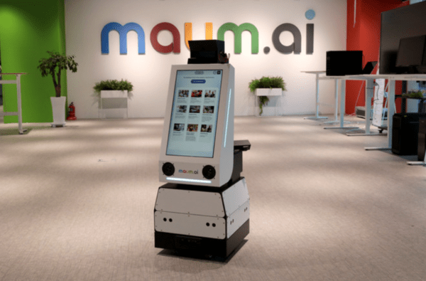 마음AI의 온디바이스 AI 로봇 ‘에이든’.  사진=마음AI