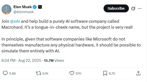 일론 머스크의 X