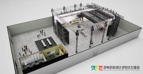 문경 버추얼 스튜디오 조감도. CJ올리브네트웍스 제공