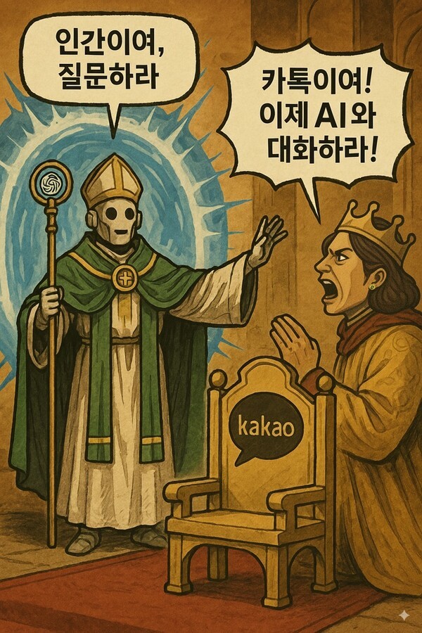 AI 교황 챗GPT, 국민 메신저 강림 선언!