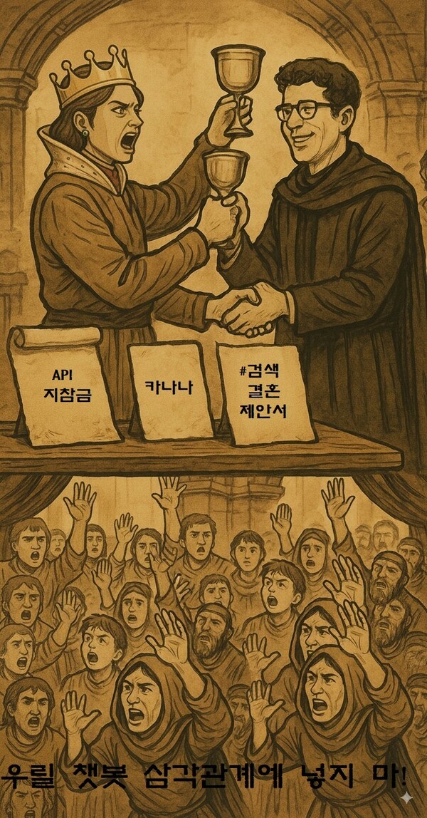 ‘사랑인가? 전략인가? 챗GPT와 카톡의 밀월 동맹’