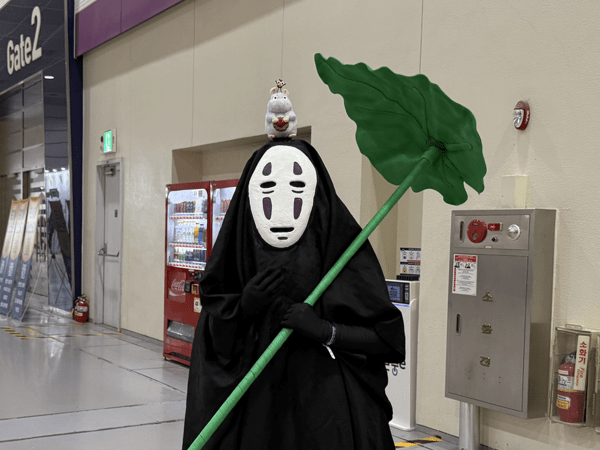 코스프레한 관람객 사진