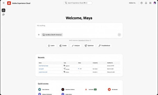 어도비의 AI 에이전트 (어도비 제공)