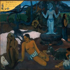 웅크린 노인의 모습