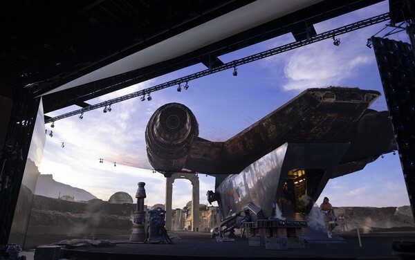 스타워즈 드라마 '더 만달로리안' 촬영 스튜디오   [사진] ILM Studio