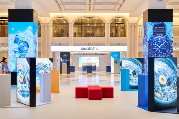 올 봄에 진행된 스와치 팝업