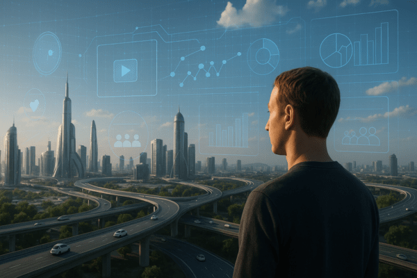 메타는 더 이상 메타버스를 가상 공간에 국한하지 않는다. 실생활에 자연스럽게 녹아드는 확장현실(XR)을 지향한다.  이미지=챗GPT 생성