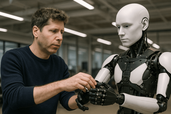 오픈AI가 2021년 멈췄던 휴머노이드 제작 프로젝트를 재가동했다. 이미지=오픈AI