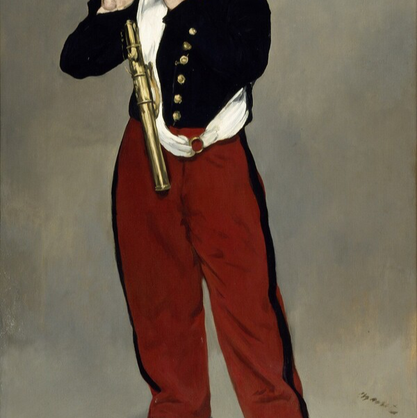 평면적인 소년의 모습