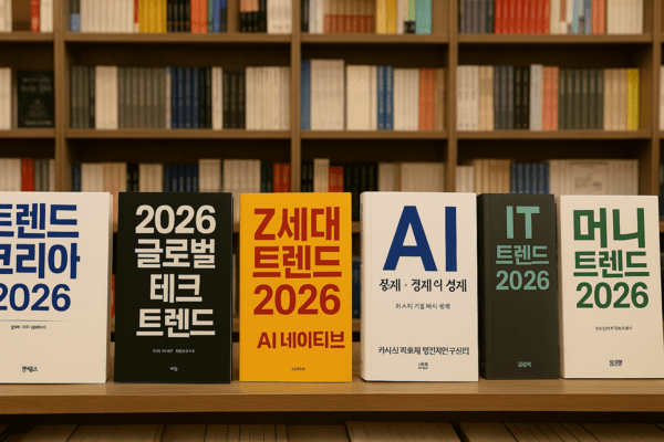 트렌드 전망서도 AI 관련 주제가 대세를 이루고 있다.  이미지=챗GPT 생성