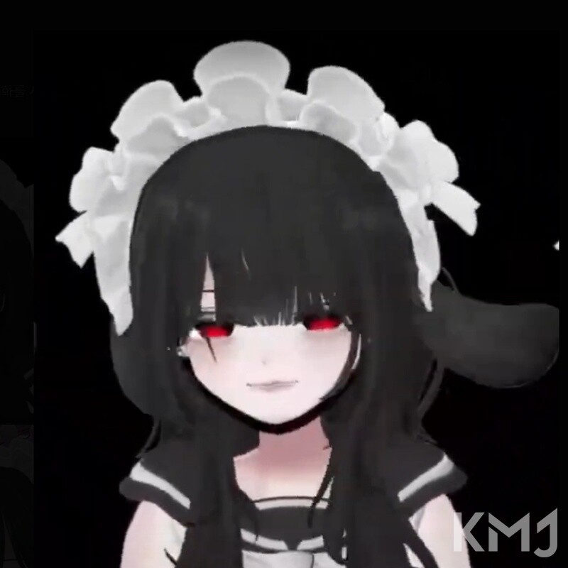 도월하의 첫 아바타. 지금과는 사뭇 다르다.