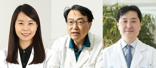 (왼쪽부터) 서울아산병원 영상의학과 윤희망, 융합의학과 김남국, 신생아과 이병섭 교수 (사진=서울아산병원)