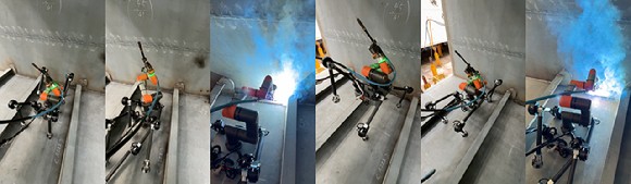 디든로보틱스의 사족보행 로봇.  사진=KAIST