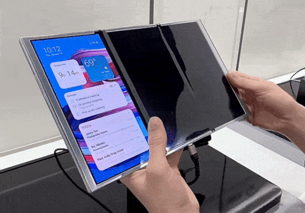 삼성디스플레이가 공개했던 시제품.  이미지=삼성디스플레이