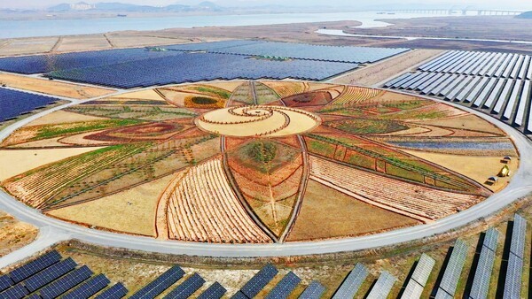 솔라시도 기업도시 재생에너지 산단.  사진=해남군 제공