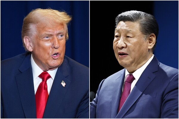 트럼프 미국 대통령(왼쪽)과 시진핑 중국 국가주석.  사진=AP·EPA, 연합뉴스