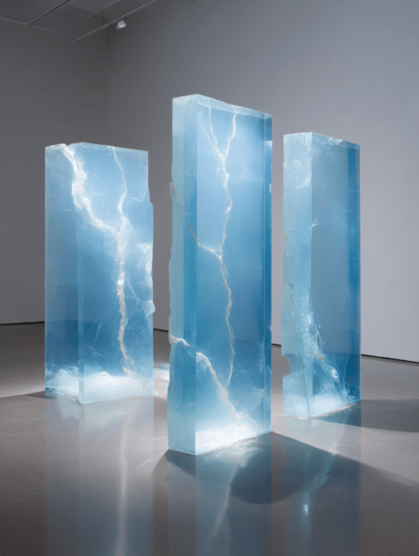 THE POLAR VEIL – 얼음의 기억 _    DIGITAL ARTIST 몽환