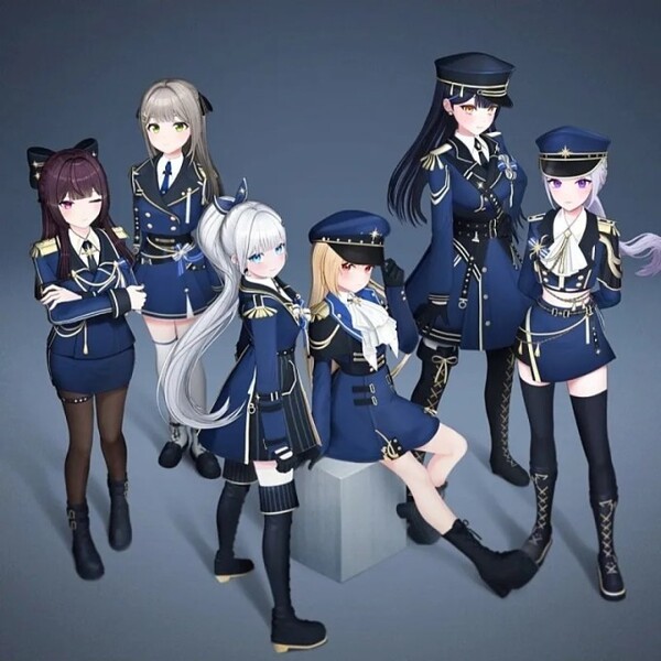 에스콰이어 겨울에디션, 이세계아이돌 표지. 이미지=이세계아이돌 X