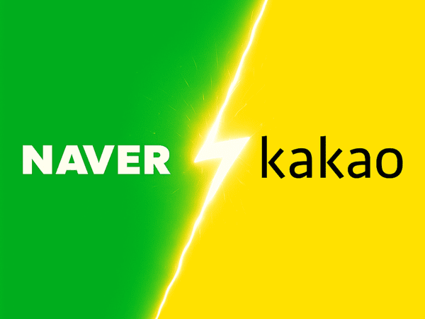 네이버, 카카오 로고