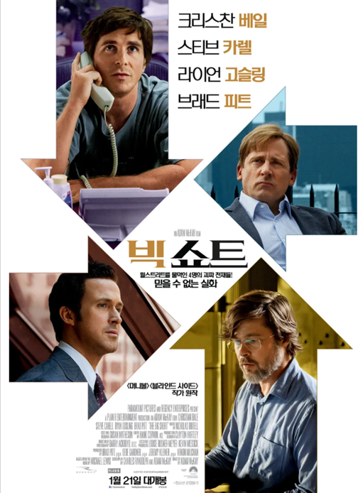 The Big Short movie poster