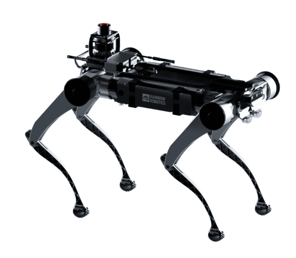 2025 대한민국 올해의 10대 기계기술에 선정된 AI 4족 보행 로봇 RBQ 시리즈. 사진=레인보우로보틱스 홈페이지