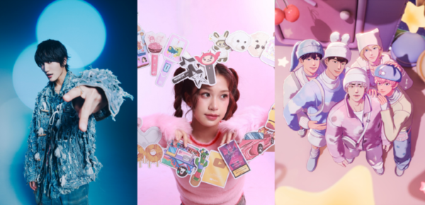 왼쪽부터 잇세이(ISSEI), 아이린 수완디(Irene Suwandi), 플레이브(PLAVE)  사진=SBA 제공