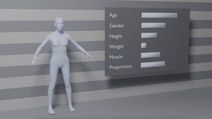 네이버랩스가 공개한 '애니'. 다양한 인체 표현이 가능하다. 사진=네이버랩스